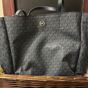 Michael Kors Navy Blue Tote Bag